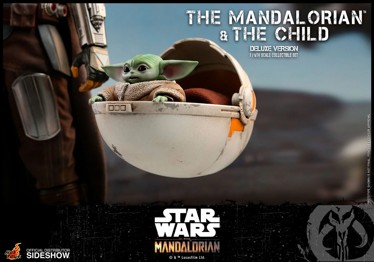 The Mandalorian and The Child Deluxe TMS015 | Sixth Scale Action Figure | Hot Toys - Image 11
