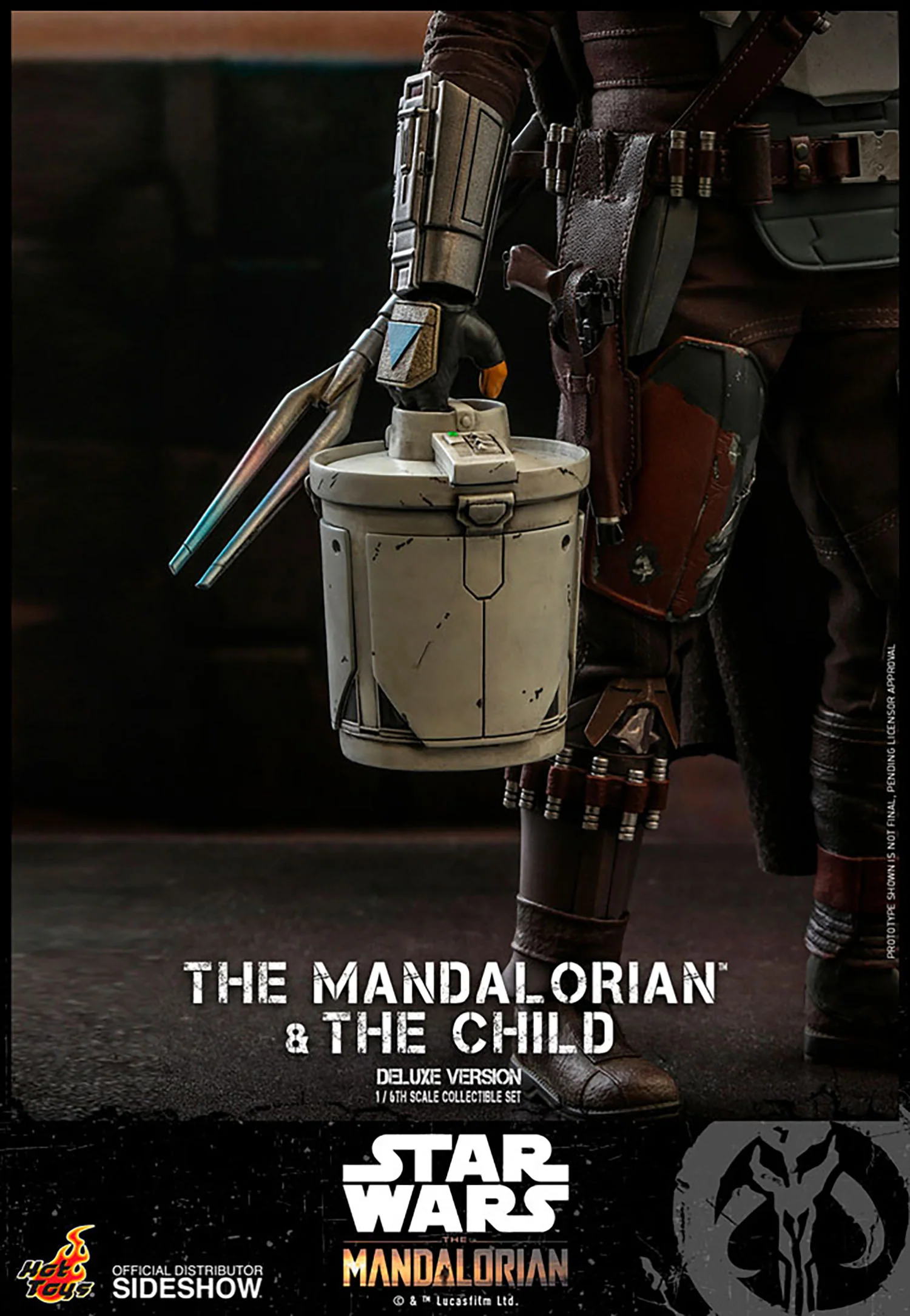 The Mandalorian and The Child Deluxe TMS015 | Sixth Scale Action Figure | Hot Toys - Image 14