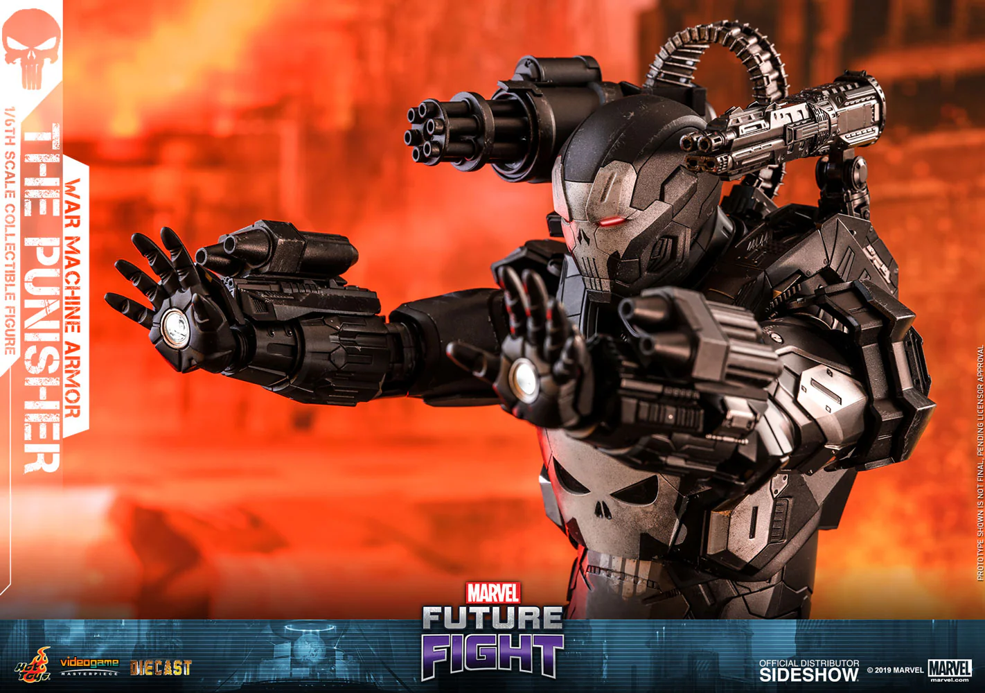 The Punisher War Machine Armor VGM033 | Sixth Scale Action Figure | Hot Toys - Image 12