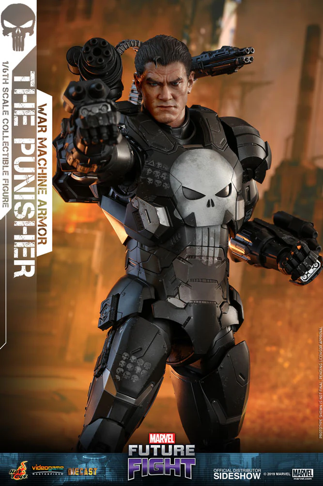 The Punisher War Machine Armor VGM033 | Sixth Scale Action Figure | Hot Toys - Image 20