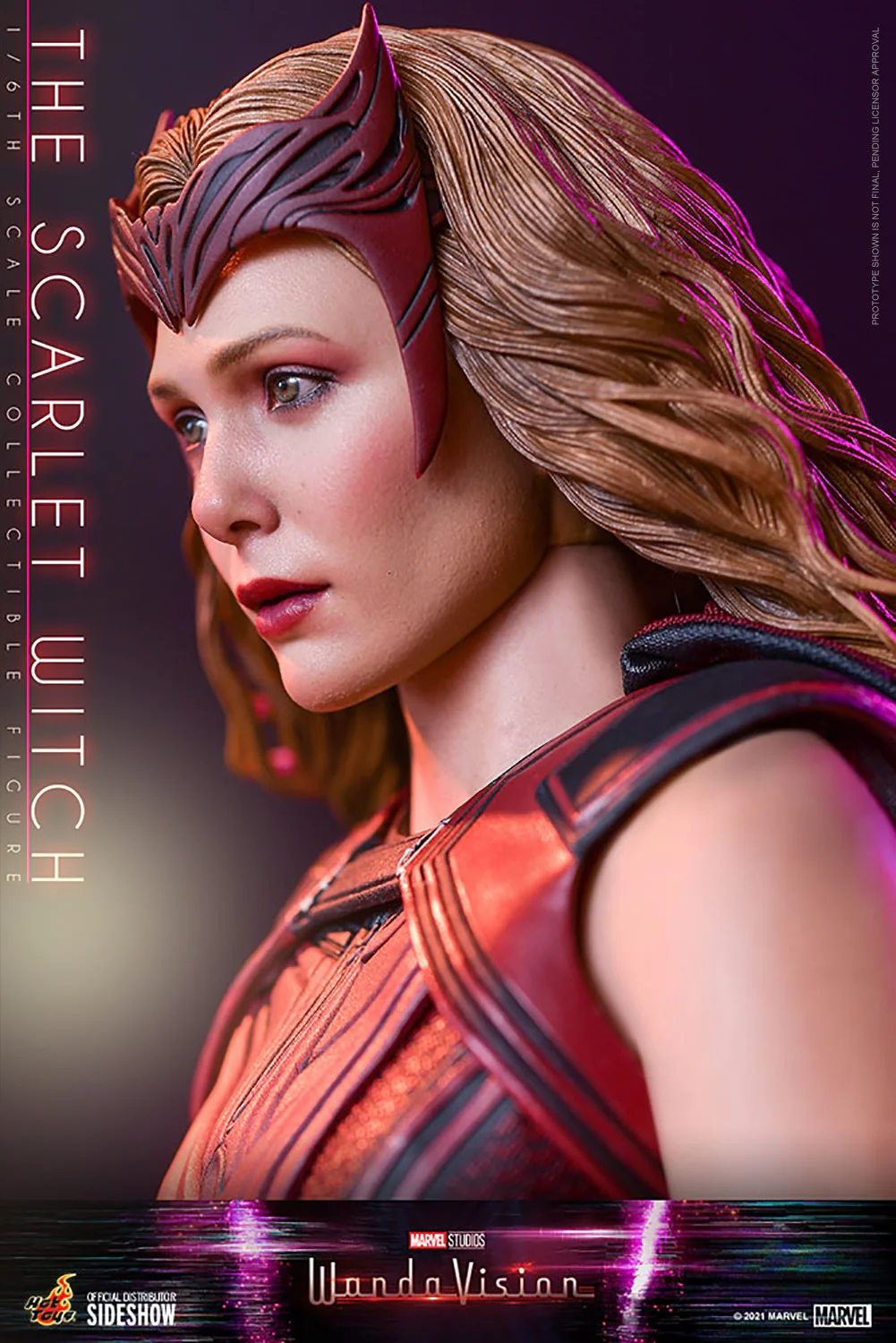 The Scarlet Witch (Wanda Vision) TMS036 | Sixth Scale Action Figure | Hot Toys - Image 6