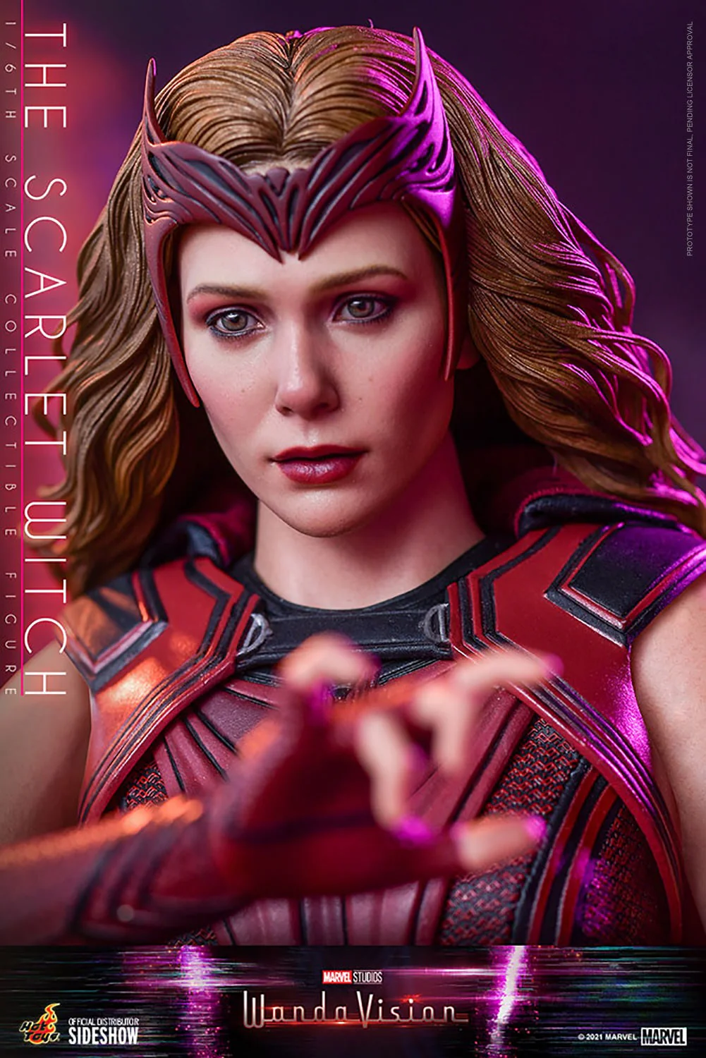 The Scarlet Witch (Wanda Vision) TMS036 | Sixth Scale Action Figure | Hot Toys - Image 8