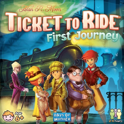 Ticket to Ride First Journey | Boardgame | Days of Wonder