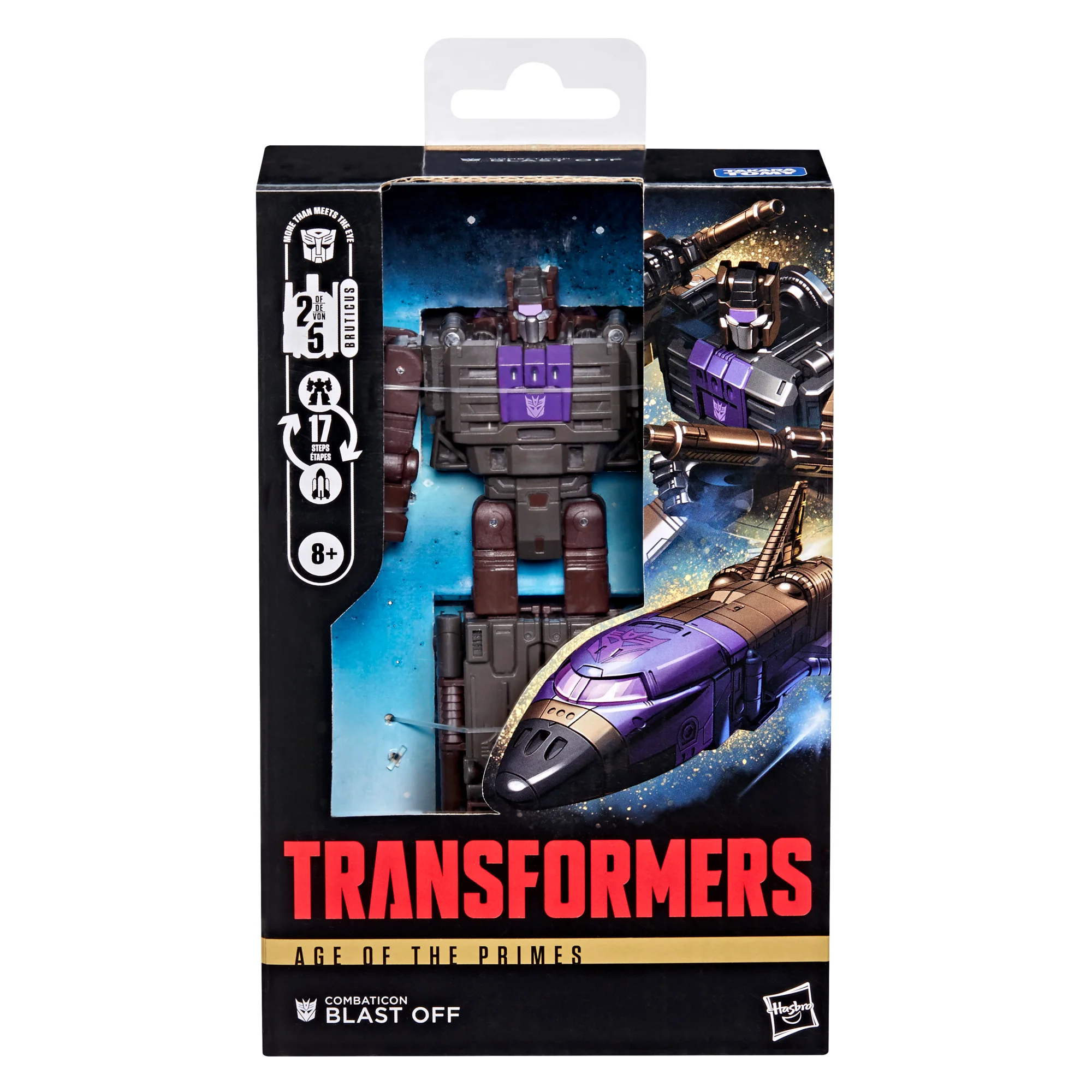 Transformers Age of the Primes Deluxe Class Combaticon Blast Off Action Figure | Hasbro - Image 4