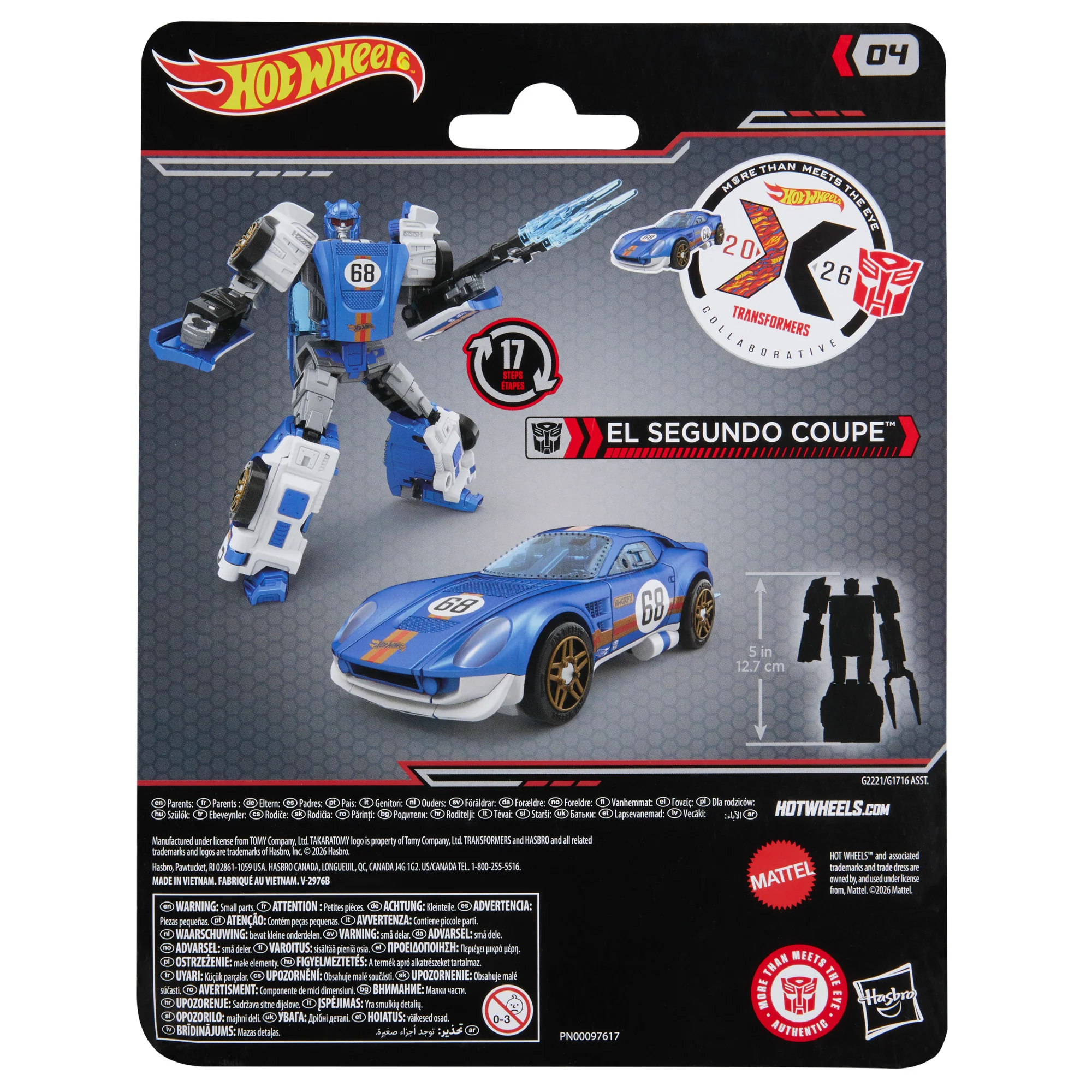 Transformers Collaborative Hot Wheels® x Transformers El Segundo Coupe | Action Figure | Hasbro - Image 6