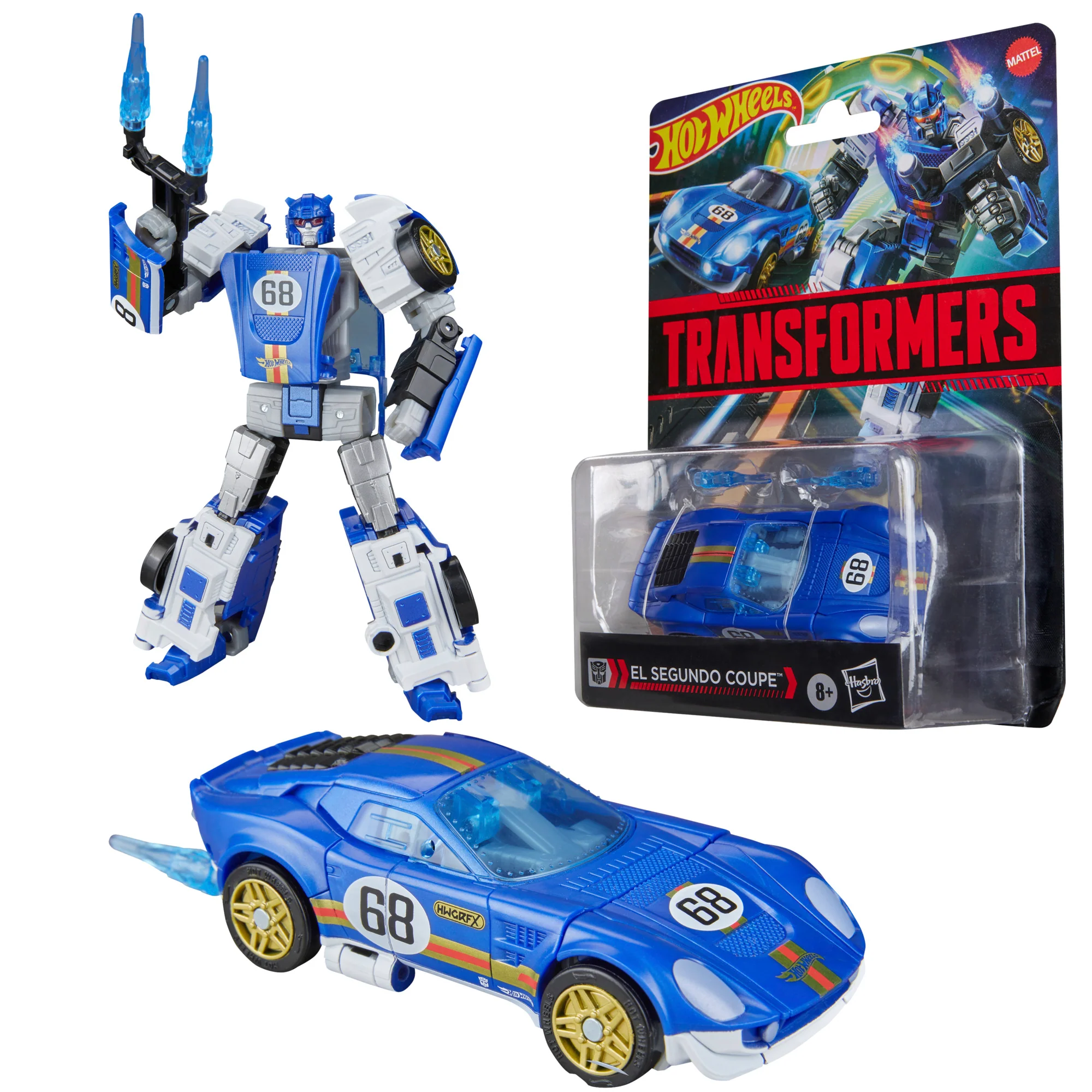 Transformers Collaborative Hot Wheels® x Transformers El Segundo Coupe | Action Figure | Hasbro - Image 7