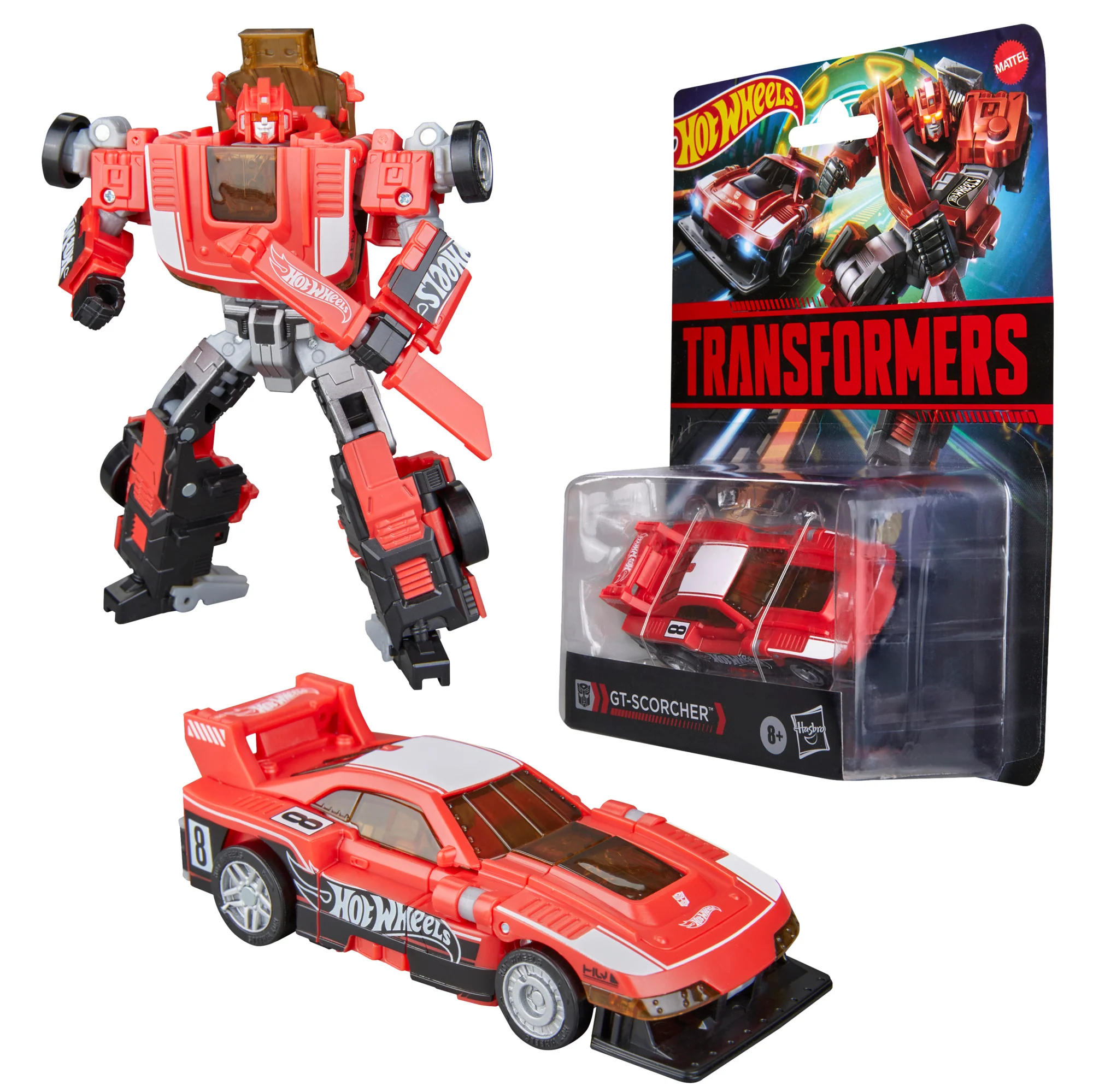 Transformers Collaborative Hot Wheels® x Transformers GT-Scorcher | Action Figure | Hasbro - Image 6