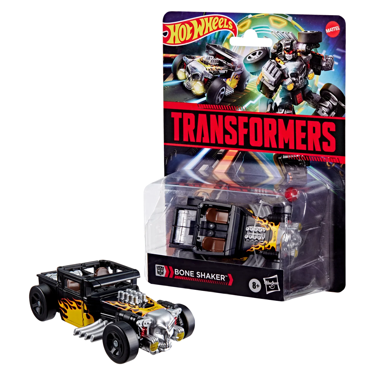 Transformers Collaborative Hot Wheels x Transformers Bone Shaker | Action Figures | Hasbro - Image 3