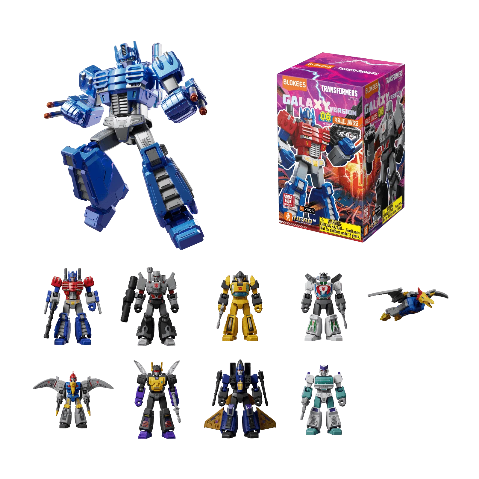 Transformers Galaxy Version 06 Parallel Universe (Blokees)