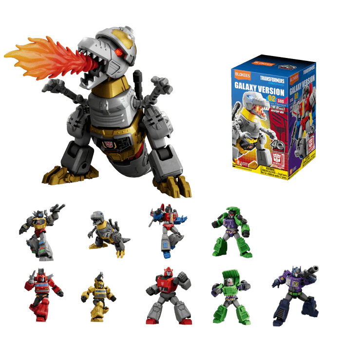 Transformers Galaxy Version 02 SOS Mini | Model Kit | Blokees