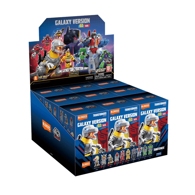 Transformers Galaxy Version 02 SOS Mini | Model Kit | Blokees - Image 3