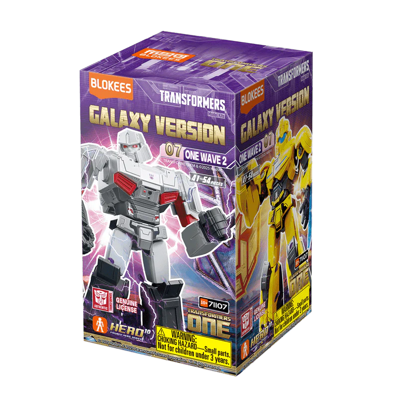 Transformers Galaxy Version 07 ONE WAVE 2 Mini Model Kit (Blokees) - Image 2