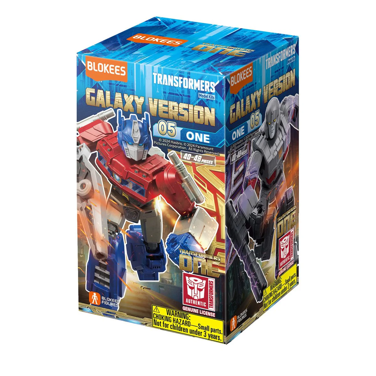 Transformers Galaxy Version 05 ONE WAVE 1 Mini Model Kit (Blokees) - Image 2