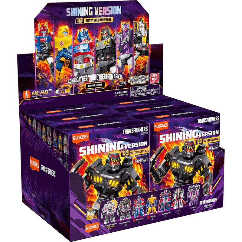 Shining Version 03 Shattered Universe | Transformers | Blokees Model Kit - Image 3