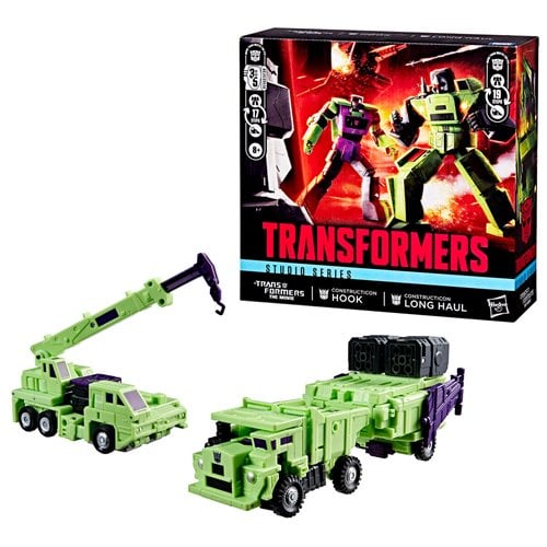 Transformers Studio Series 86 Transformers: The Movie Constructicon Long Haul & Constructicon Hook - Image 2