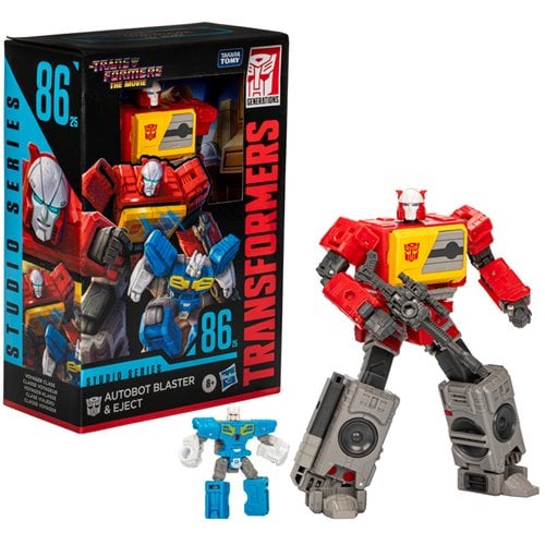 Transformers Studio Series 86 Voyager Autobot Blaster & Eject Action Figure - Image 2