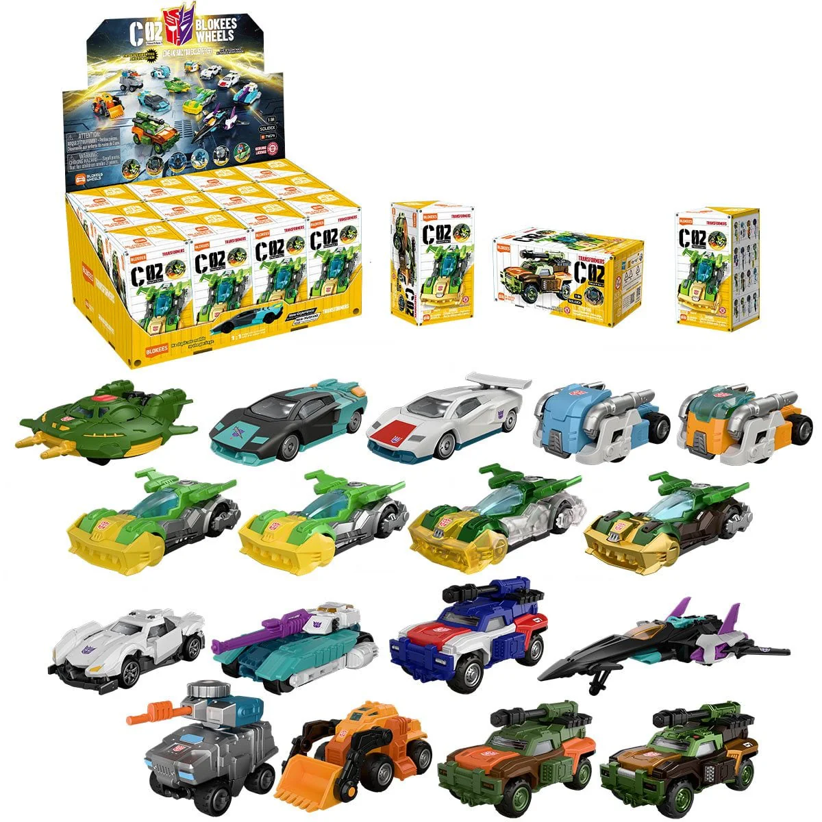Transformers Wheels C02 Blind Box | Model Kit | Blokees - Image 3
