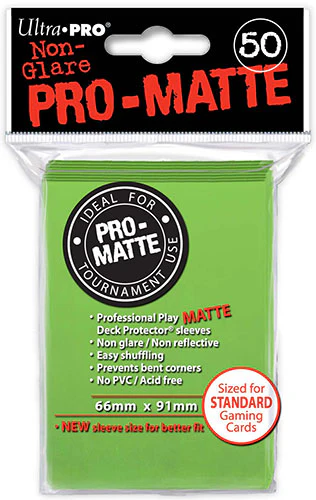 ULTRA PRO D-PRO PRO-MATTE LIME GREEN