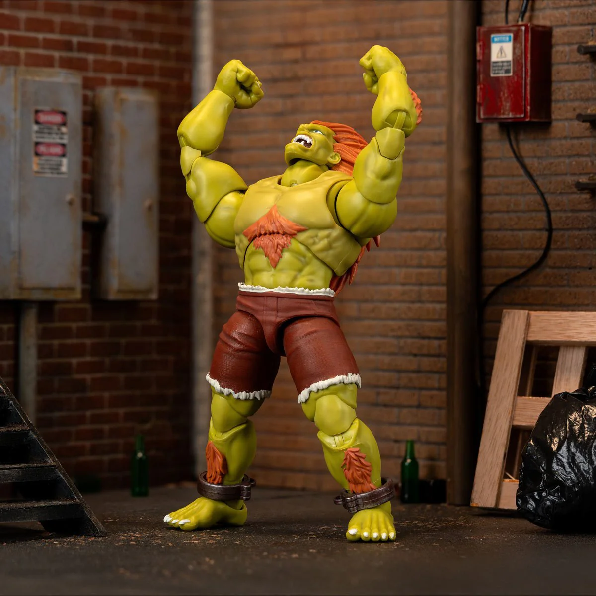 Ultra Street Fighter II Blanka 6-Inch Scale Deluxe Action Figure (Jada Toys) - Image 8