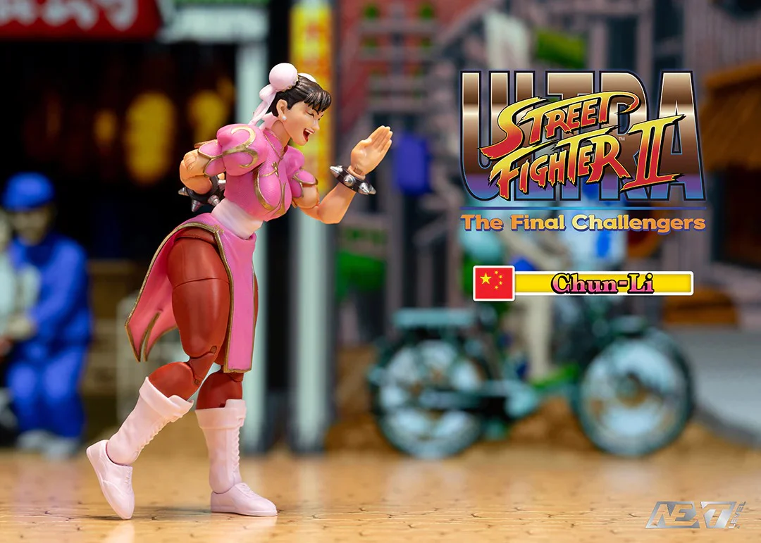 Ultra Street Fighter II Chun-Li 1/12 Scale Action Figure Deluxe Player 2 (Exclusive) | Jada Toys - Image 6