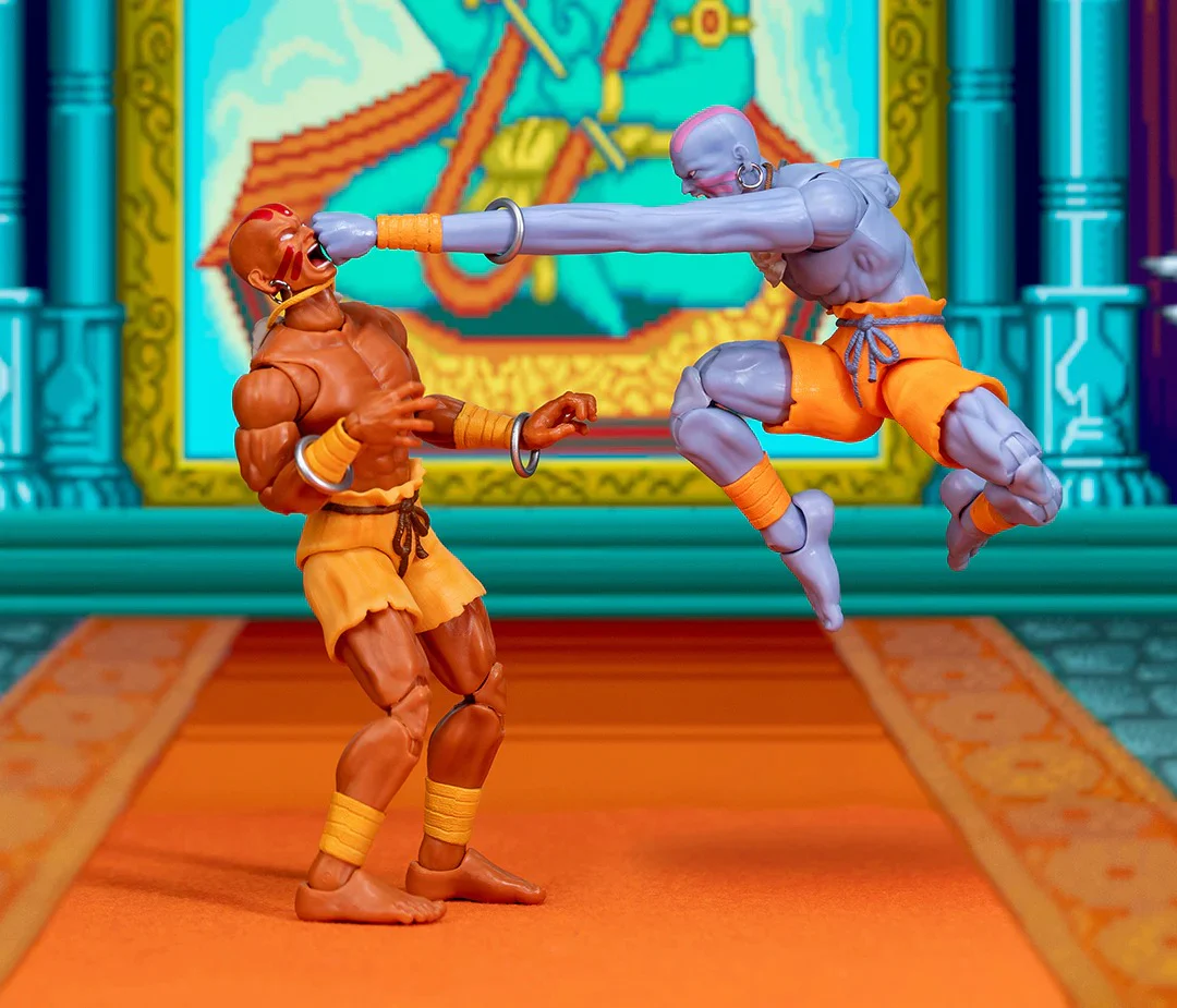 Ultra Street Fighter II Dhalsim 1/12 Scale Action Figure Deluxe Player 2 (Exclusive) | Jada Toys - Image 3