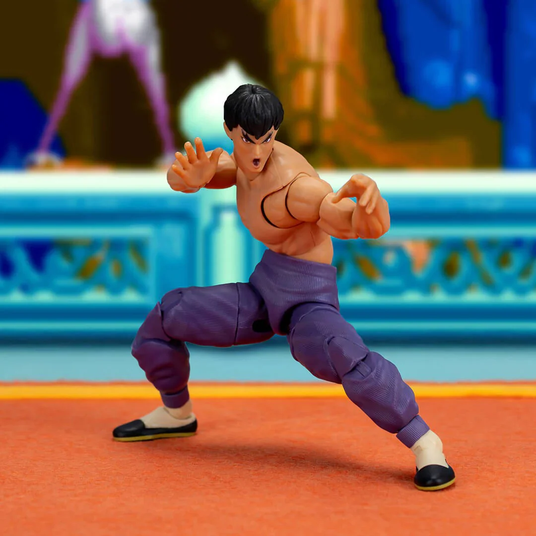 Ultra Street Fighter II Fei Long 1/12 Scale Action Figure Deluxe Player 2 (Exclusive) | Jada Toys - Image 4