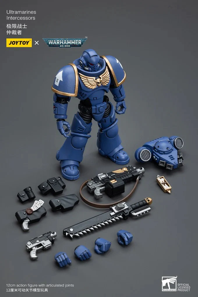 Ultramarines Intercessors - Warhammer 40K Action Figure (Joy Toy) - Image 3