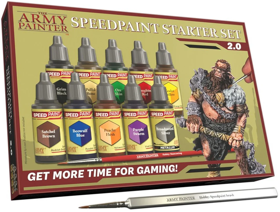 WARPAINTS: SPEEDPAINT STARTER SET 2.0 (Army Painter)