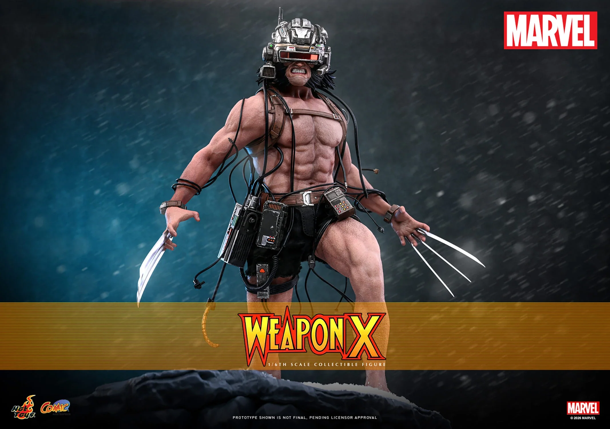 [PREORDER] Weapon X CMS034 | Sixth Scale Figure | Hot Toys