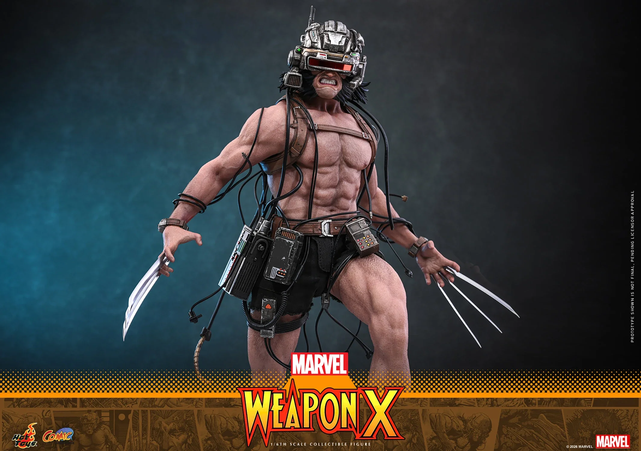 [PREORDER] Weapon X CMS034 | Sixth Scale Figure | Hot Toys - Image 6