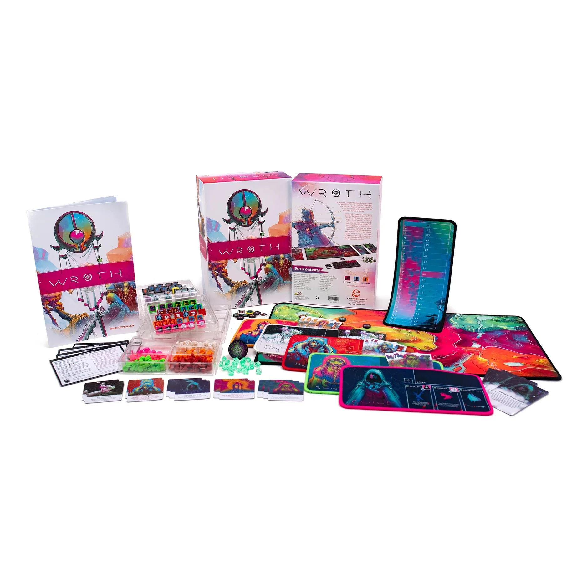 Wroth Board Game | Chip Theory Games | Heroes World - Image 2