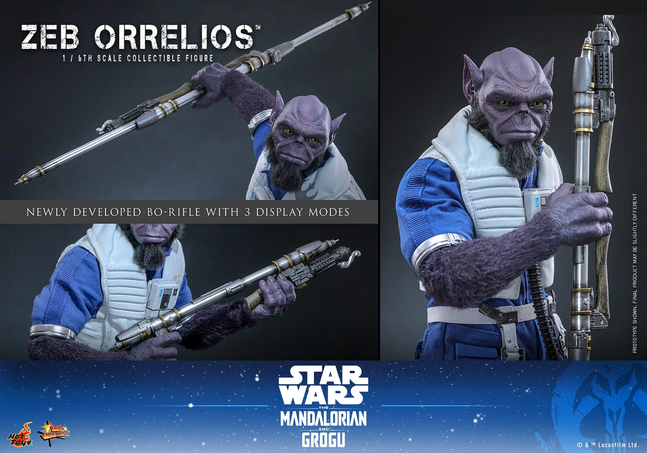 [PREORDER] Zeb Orrelios MMS876 | Sixth Scale Figure | Hot Toys - Image 15