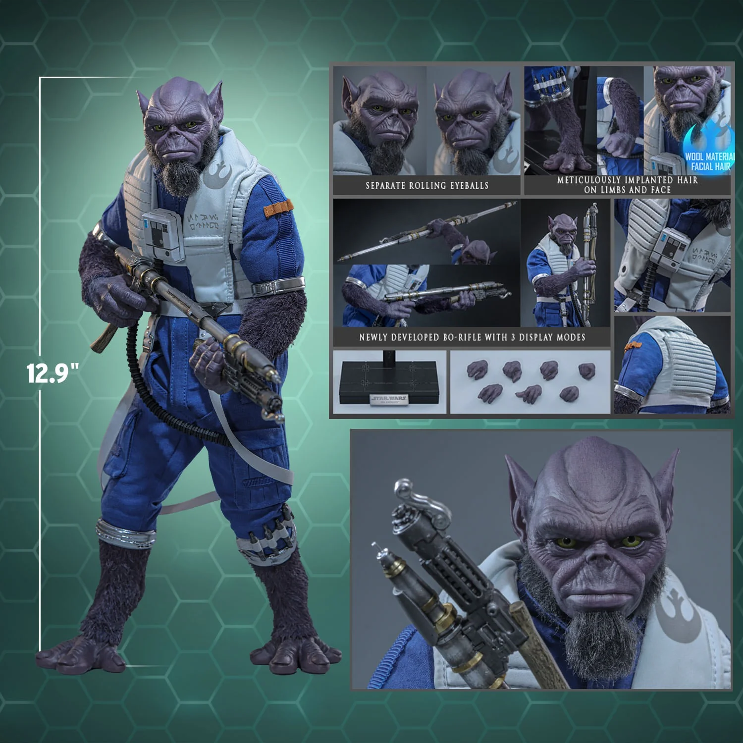 [PREORDER] Zeb Orrelios MMS876 | Sixth Scale Figure | Hot Toys - Image 16